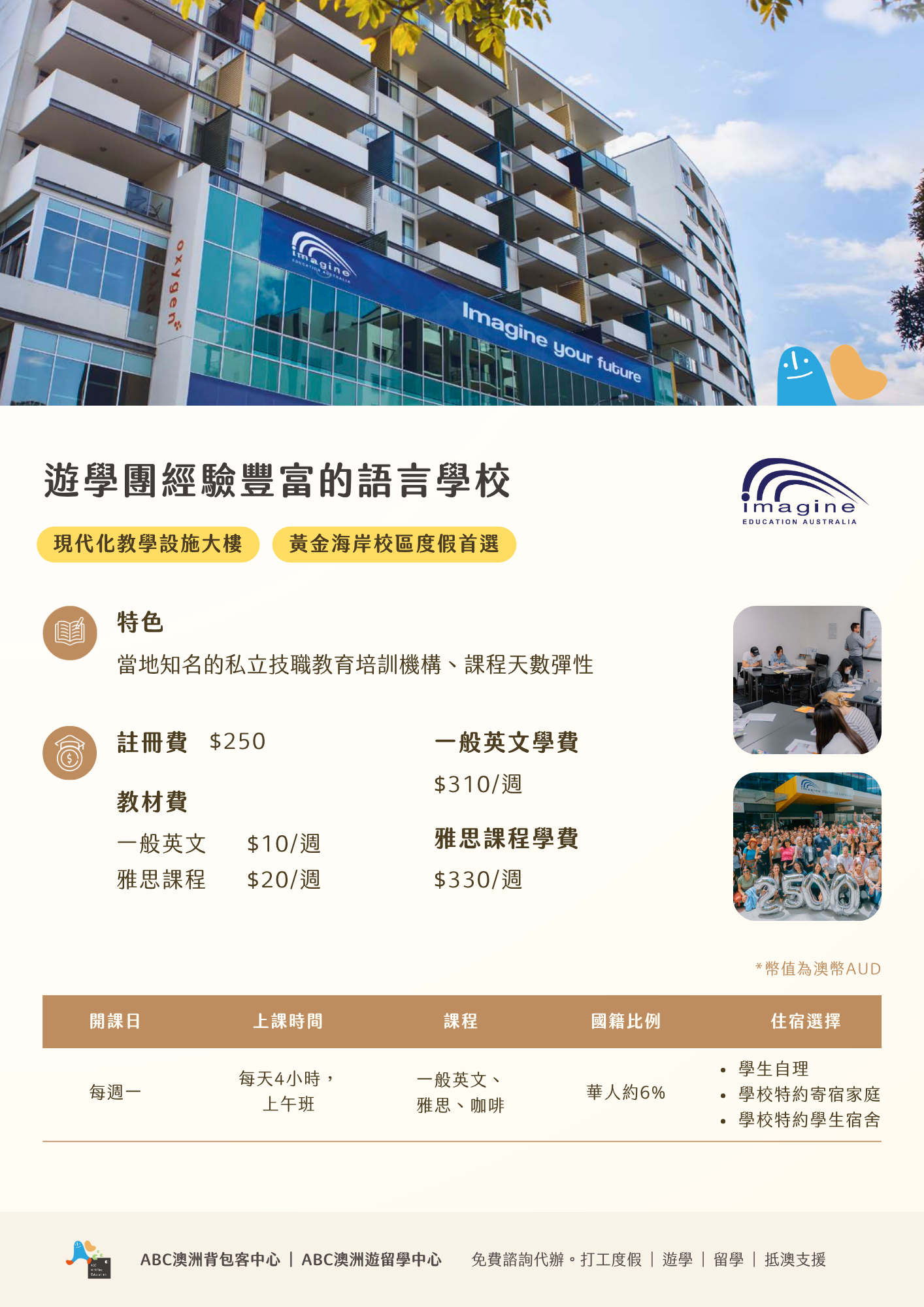 Imagine最新學費優惠